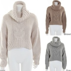 美品　snidel タートルニットの画像