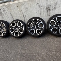 スイフトスポーツ純正タイヤ、ホイールセットの画像