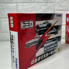 トミー トミカ 特別仕様 2セット！幻想ポリスカーセット＆江戸前都美香 NO.1 NO.2 未開封！ プレゼントにもの画像