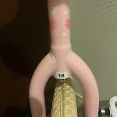 一輪車　昨年クリスマス購入の画像