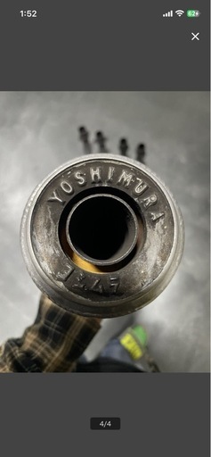 KZ1000 USヨシムラマフラー 当時物