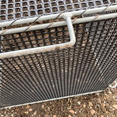 折り畳み収納カゴ　外用ゴミ箱の画像