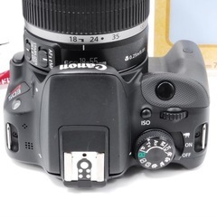 ❤️スマホ転送⭐️Canon  Kiss X7 おまけレンズつき　🔰初心者/本格撮影/すぐ使える/おまけ多数！ ◆標準レンズ　おまけ望遠レンズつき！☘️ の画像