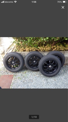 まだまだ使えます！ スタッドレス タイヤ 175/65/R15 YOKOHAMA ヨコハマ アイスガード ice GUARD アルミホイール 社外品