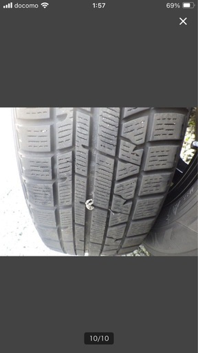 まだまだ使えます！ スタッドレス タイヤ 175/65/R15 YOKOHAMA ヨコハマ アイスガード ice GUARD アルミホイール 社外品