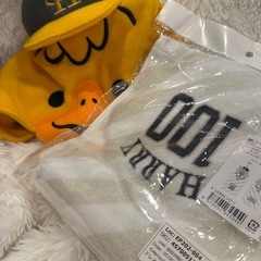 【無料でOK】福岡ソフトバンクホークス  ハリー 着ぐるみ帽子とタオルのセットですの画像