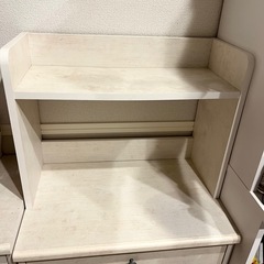 ニトリ　リズバレー　レンジ台　食器棚　　の画像