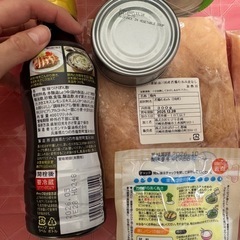お肉　調味料　缶詰の画像