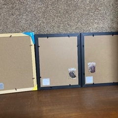 額縁3個未使用の画像