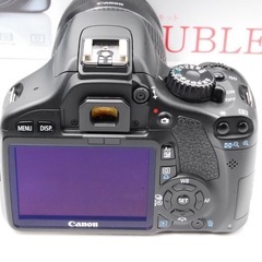 ❤️極美品☘️Canon Kiss  X4 スマホ転送⭐️純正レンズキット　ダブルレンズ 🔰初心者　すぐ使える/本格撮影/付属品多数！ ◆標準・望遠✨近くから遠くまで撮影可能！純正箱つき！⭐️☘️の画像