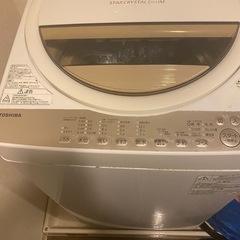 東芝洗濯機　AW-7GB 12／16締日の画像