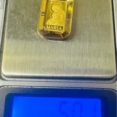 総重量16g24k18k喜平ネックレス、トップの画像