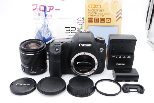 ❤️極美品☘️ Wi-Fiスマホ転送⭐️Canon Eos 6D 🔰初心者/録画//フル