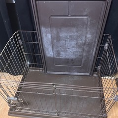 犬用ケージ 蓋付きの画像