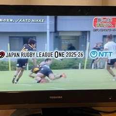 TOSHIBA REGZA 19インチTV 付属品付きの画像
