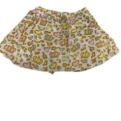 90cm  ベビードール スカート風パンツ　豹柄の画像