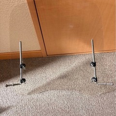 バイク用風除けフロントシールド透明とスモーク2点の画像