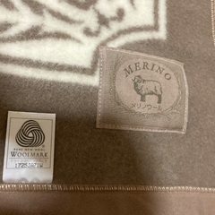 客用ウールの毛布2枚の画像