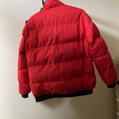 この寒い時期の必要ジャンバーです。の画像