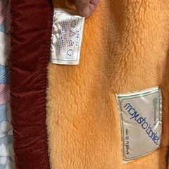 客用アクリル毛布2枚の画像