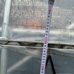 ビニールハウス31.8mm太さ美品長さ14間の画像