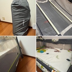 12月末まで🙇‍♀️ベビーベッド★添い寝ベッド★プレイヤードの画像