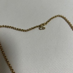 Christian Dior ネックレス ゴールド CD ディオレボリューションの画像