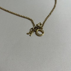 Christian Dior ネックレス ゴールド CD ディオレボリューションの画像