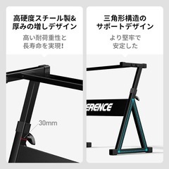 電子キーボード ピアノスタンド 三角Z型 堅牢で安定 高さ7段階調節 の画像