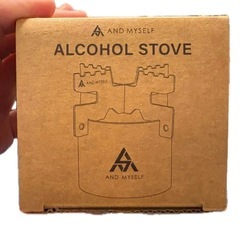 AND MYSELF チタン製 アルコールストーブ PayPay払い歓迎の画像
