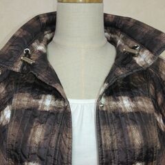 ブルゾン　レディース　ブラウンの画像