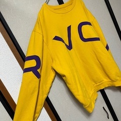 RVCA ルーカ スウェット トレーナー デカロゴ Sの画像