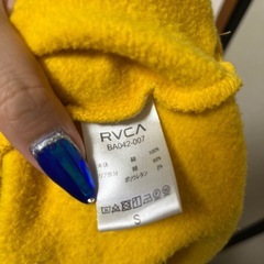RVCA ルーカ スウェット トレーナー デカロゴ Sの画像