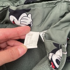 極美品　ミッキーマウス　ジャケット 92/2T フード　ジャンパーの画像