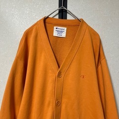 Champion チャンピオン ワンポイントウラケカーディガン XLの画像