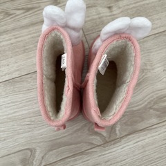 ミッフィー ムートンブーツ14cmの画像