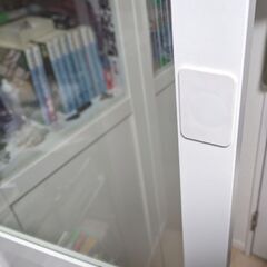 Ikea書棚Billy用 / ガラス扉 / ホワイト / 2枚の画像