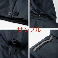 新品■グースダウン　ダウンジャケットコート　４L【ユニクロ3XL相当】サイズの画像