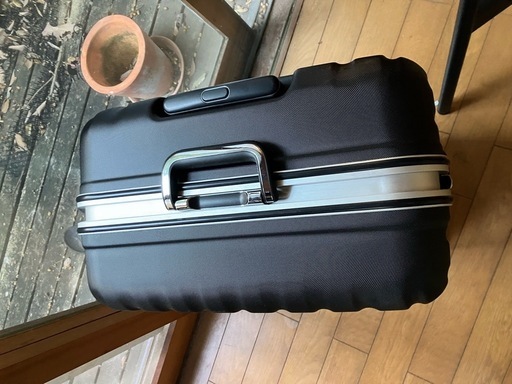 美品】大容量スーツケース7泊以上2枚仕切り TSロック90L 黒