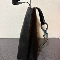 SAC'S BAR トートバッグ、ショルダーポーチ付き　ブラックの画像