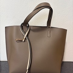 SAC'S BAR トートバッグ、ショルダーポーチ付き　グレージュの画像