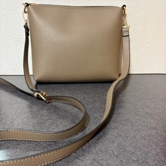 SAC'S BAR トートバッグ、ショルダーポーチ付き　グレージュの画像