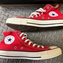 コンバース1回のみ履きました　　25.5cmの画像