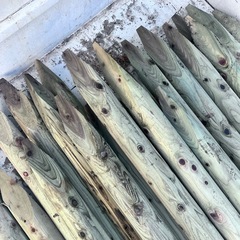 ガーデニング　　丸太杭　注入材の画像