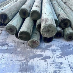 ガーデニング　　丸太杭　注入材の画像