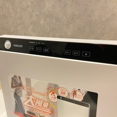 山善 ファンヒーター ほぼ未使用 ※訳ありの画像