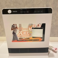 山善 ファンヒーター ほぼ未使用 ※訳ありの画像