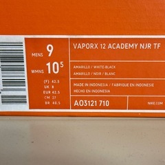 フットサルシューズ 1回履きました　27cmの画像