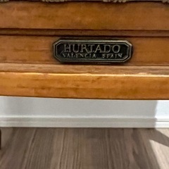 20日まで引取りの方7,000円！クラシック 木製ダイニングチェア／アンティーク　HURTADO スペイン製　の画像