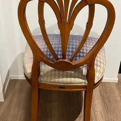 20日まで引取りの方7,000円！クラシック 木製ダイニングチェア／アンティーク　HURTADO スペイン製　の画像